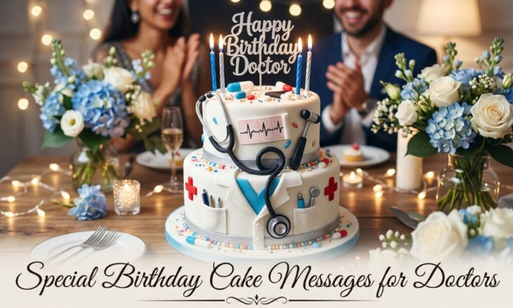 Special Birthday Cake Messages for Doctors