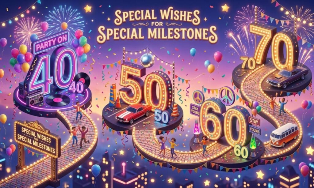 Special Wishes for Special Milestones