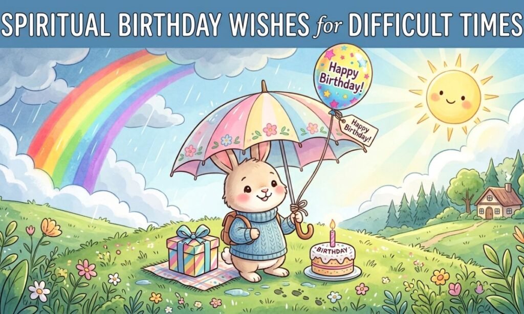 Spiritual Birthday Wishes for Difficult Times