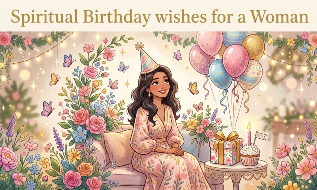 Spiritual Birthday wishes for a Woman