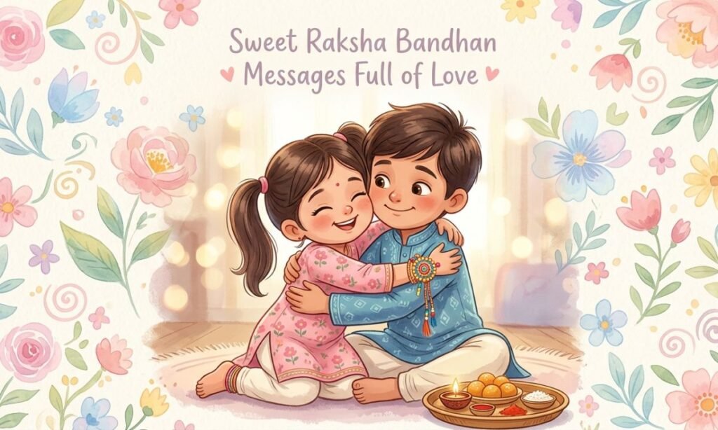Sweet Raksha Bandhan Messages Full of Love