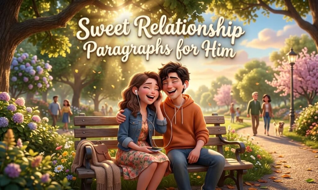 Sweet Relationship Paragraphs for Him