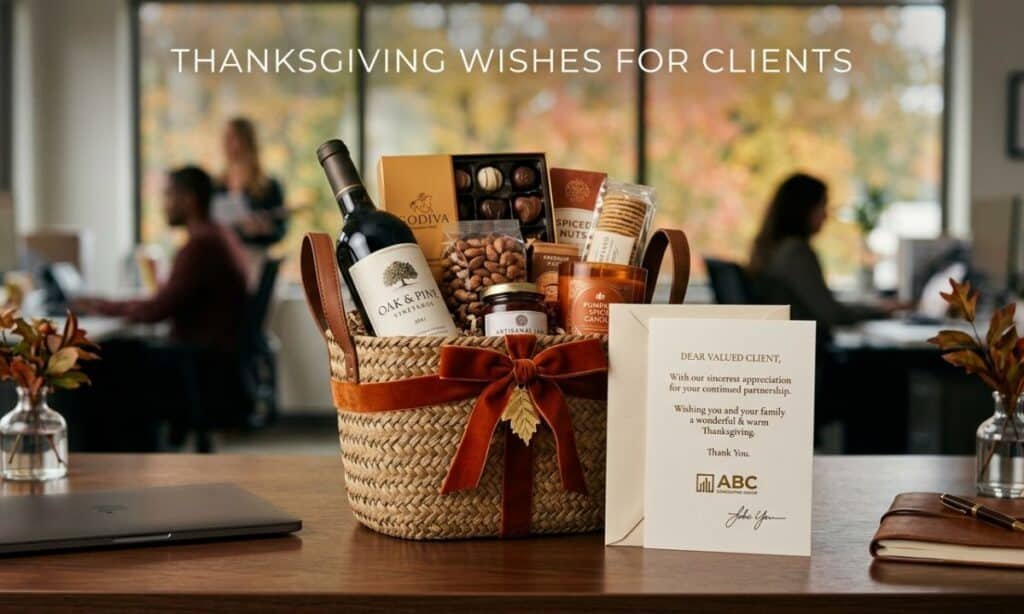 Thanksgiving Wishes for Clients