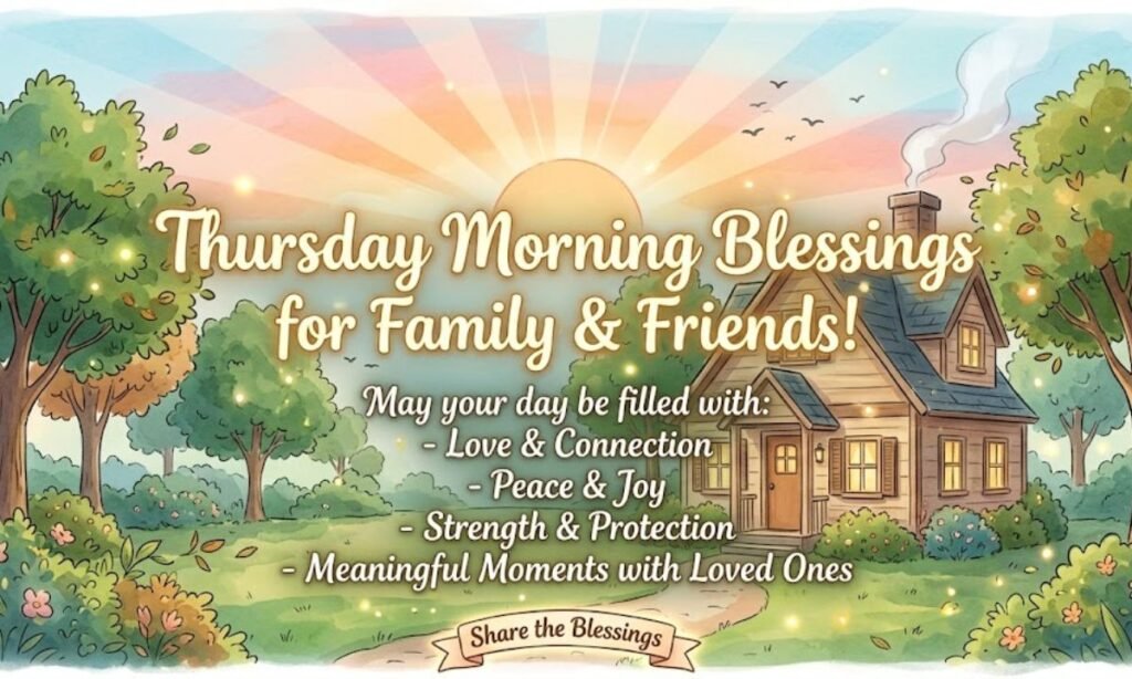 Thursday Morning Blessings for Family and Friends