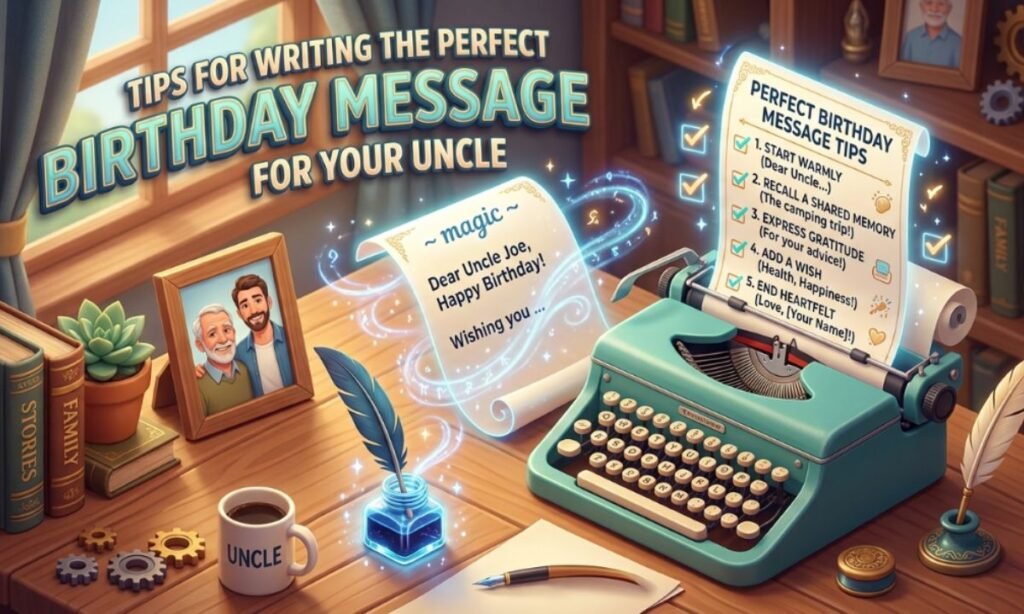 Tips for Writing the Perfect Birthday Message for Your Uncle