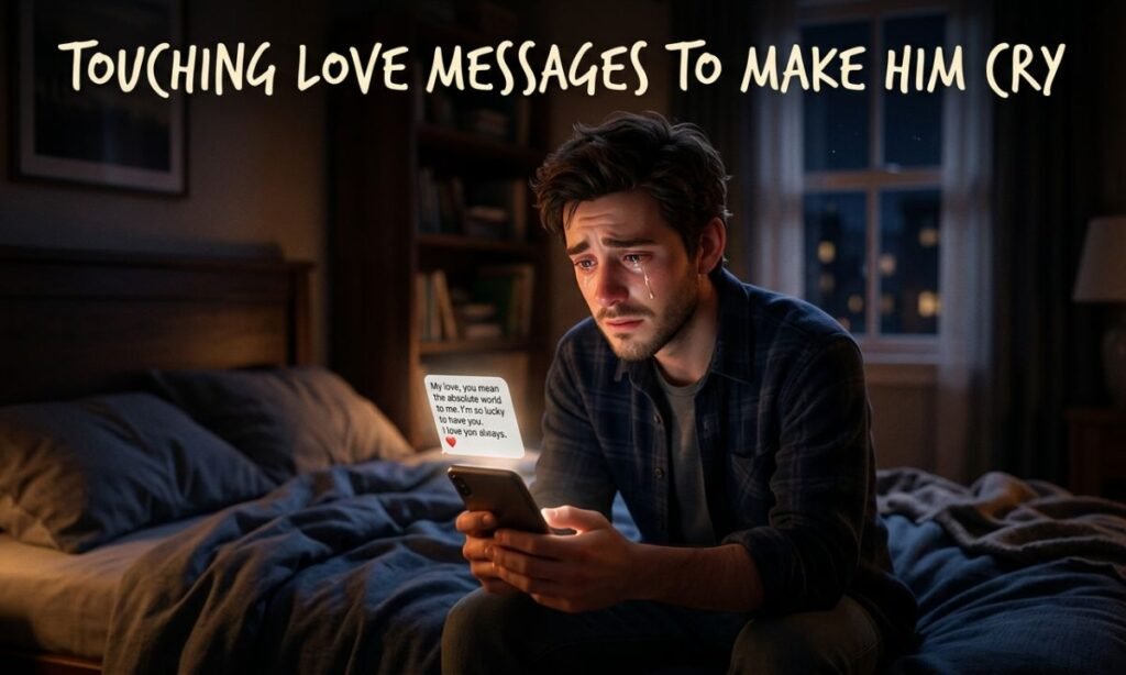 Touching Love Messages to Make Him Cry
