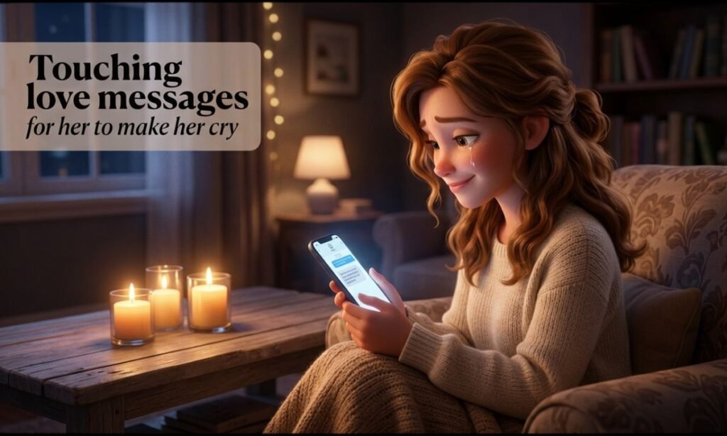 Touching love messages for her to make her cry