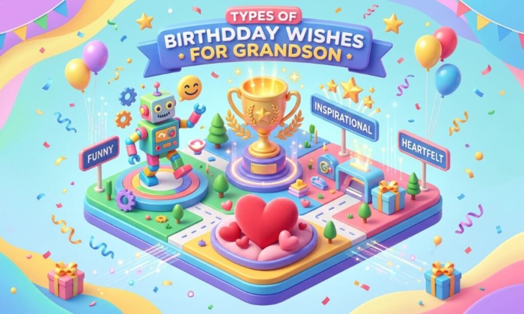 Types of Birthday Wishes for Grandson