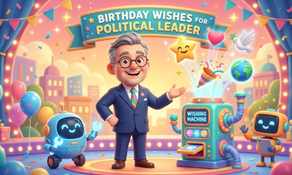 Types of Birthday Wishes for Political Leader
