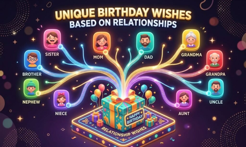 Unique Birthday Wishes Based on Relationships
