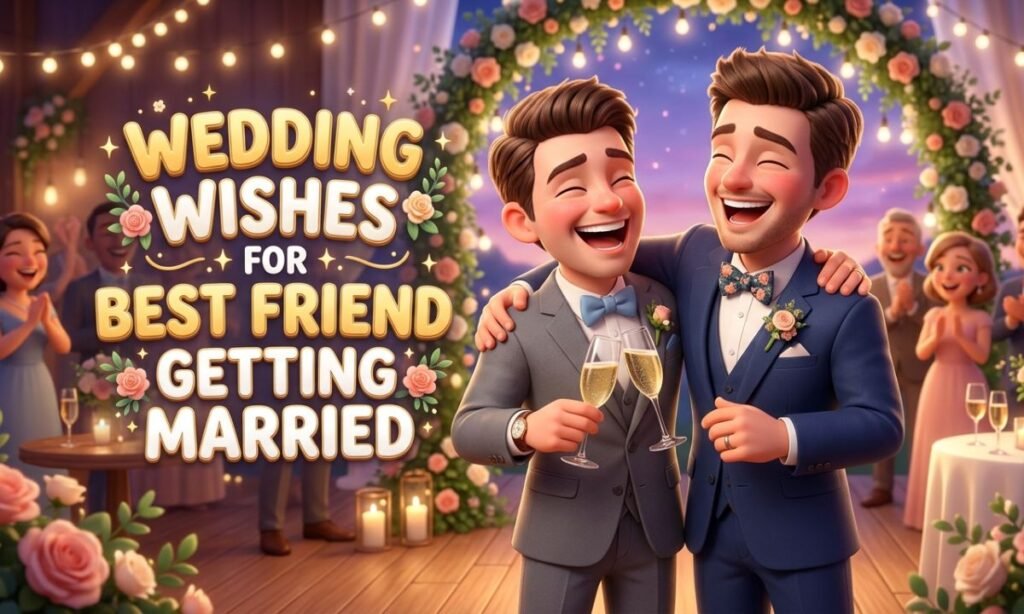 Wedding Wishes for Best Friend Getting Married