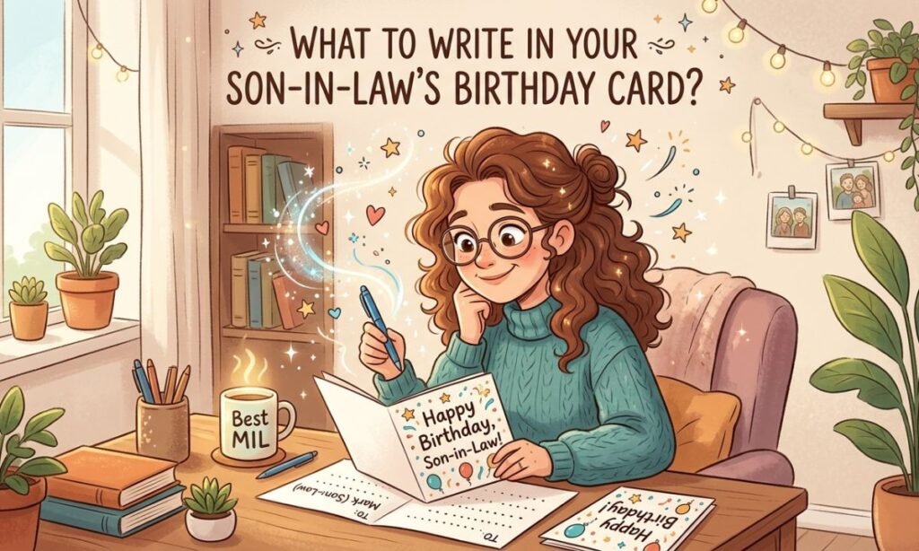 What to Write in Your Son-in-Law’s Birthday Card