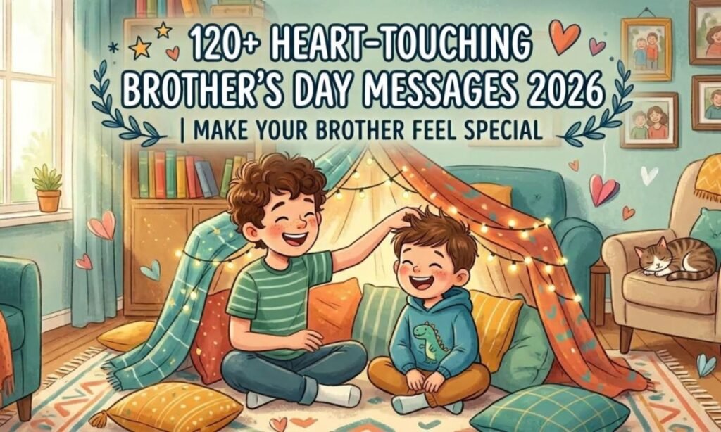 Brother's Day Wishes|120+ Best Brother's Day Messages | Make Your Brother Feel Special 
