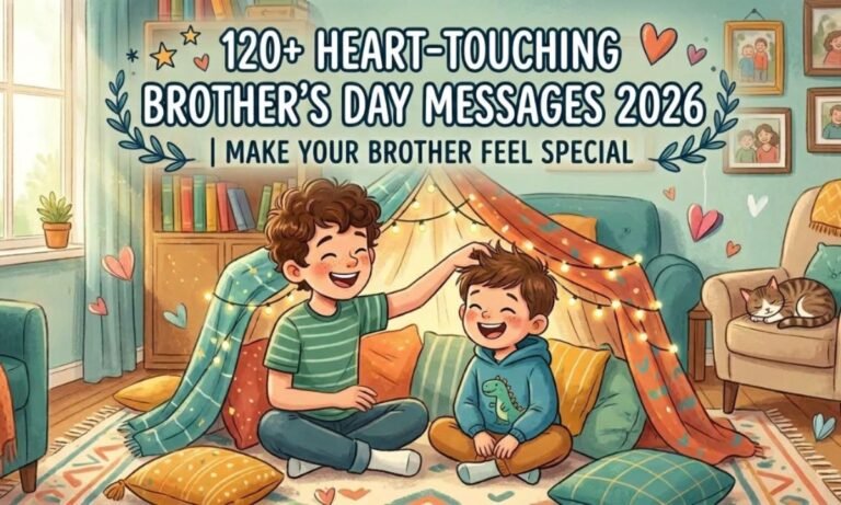 Brother's Day Wishes|120+ Best Brother's Day Messages | Make Your Brother Feel Special 