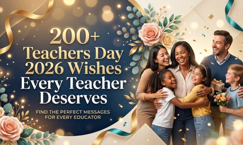 200+ Teachers Day 2026 Wishes Every Teacher Deserves