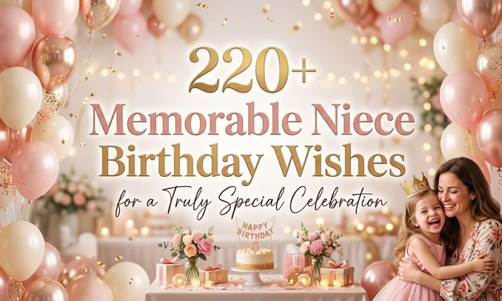 220+ Memorable Niece Birthday Wishes for a Truly Special Celebration