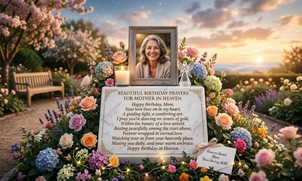 Beautiful Birthday Prayers for Mother in Heaven