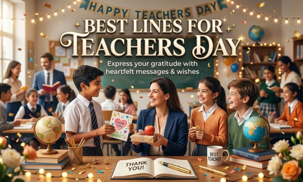 Best Lines for Teachers Day