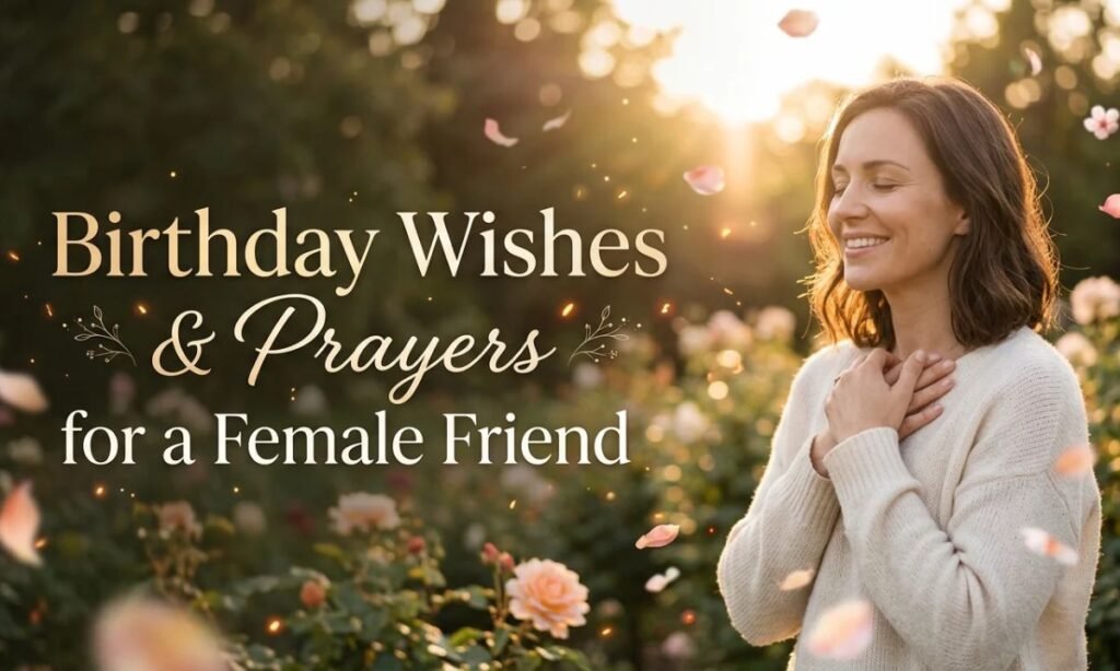 Birthday Wishes and Prayers for a Female Friend