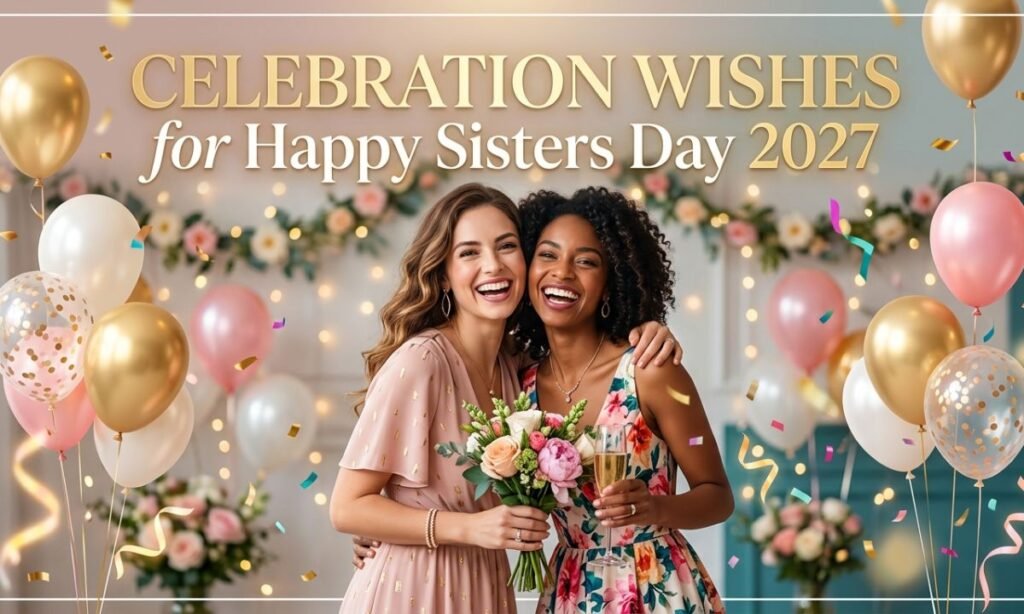 Celebration Wishes for Happy Sisters Day 2027