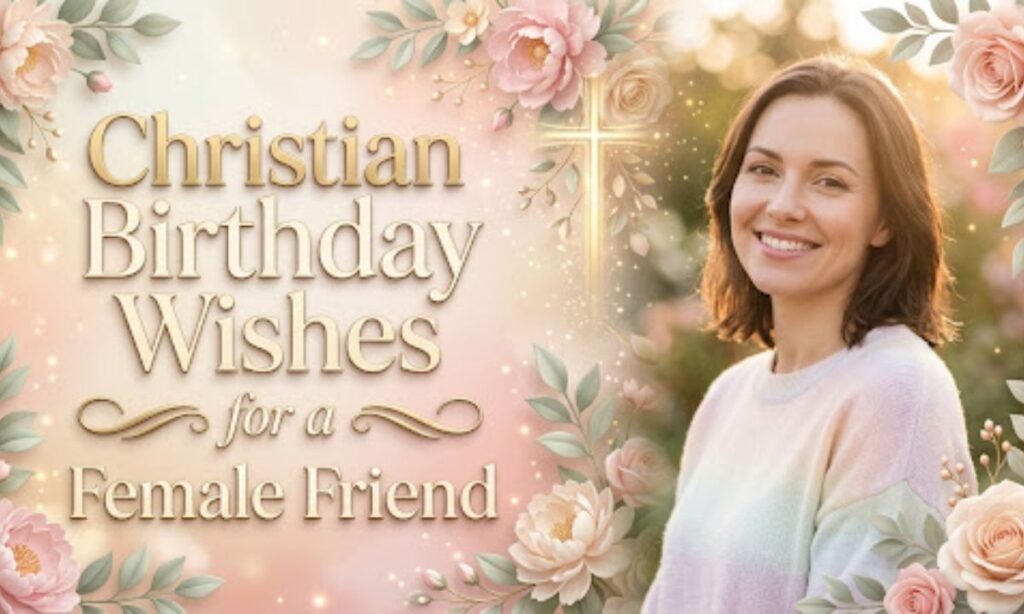 Christian Birthday Wishes for a Female Friend