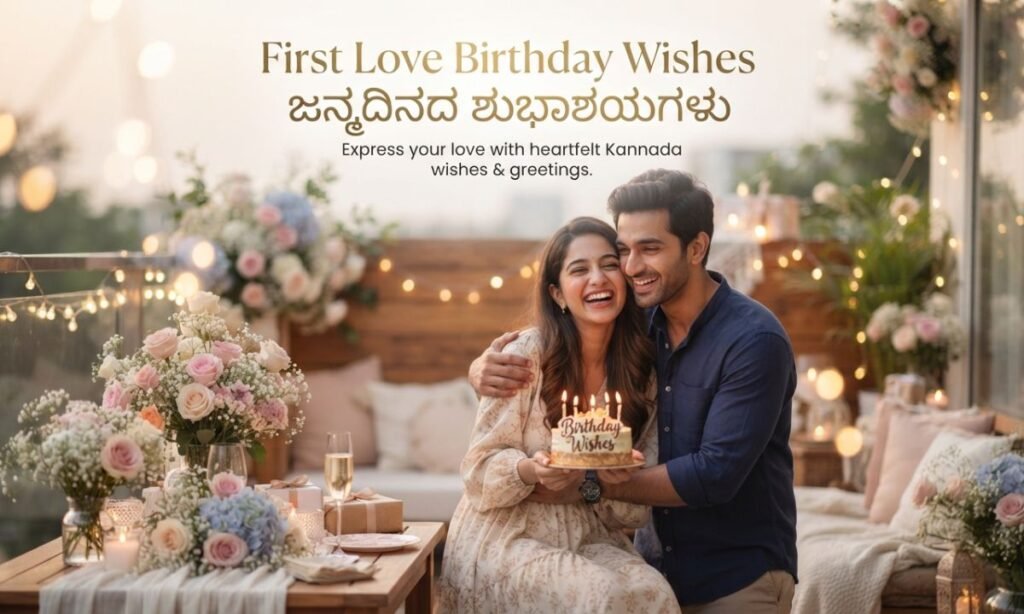 First Love Birthday Wishes in Kannada