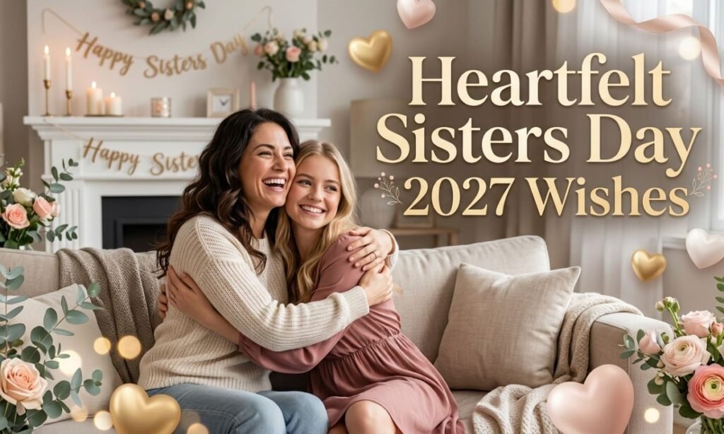 Heartfelt Sisters Day 2027 Wishes
