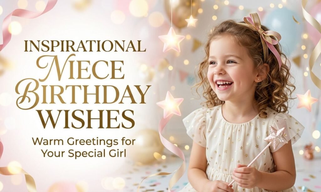Inspirational Niece Birthday Wishes