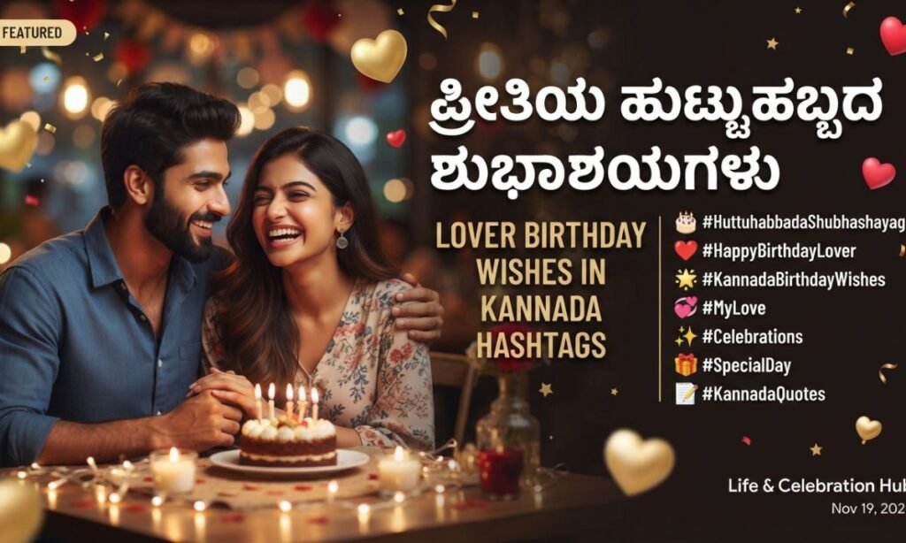 Lover Birthday Wishes in Kannada Hashtags