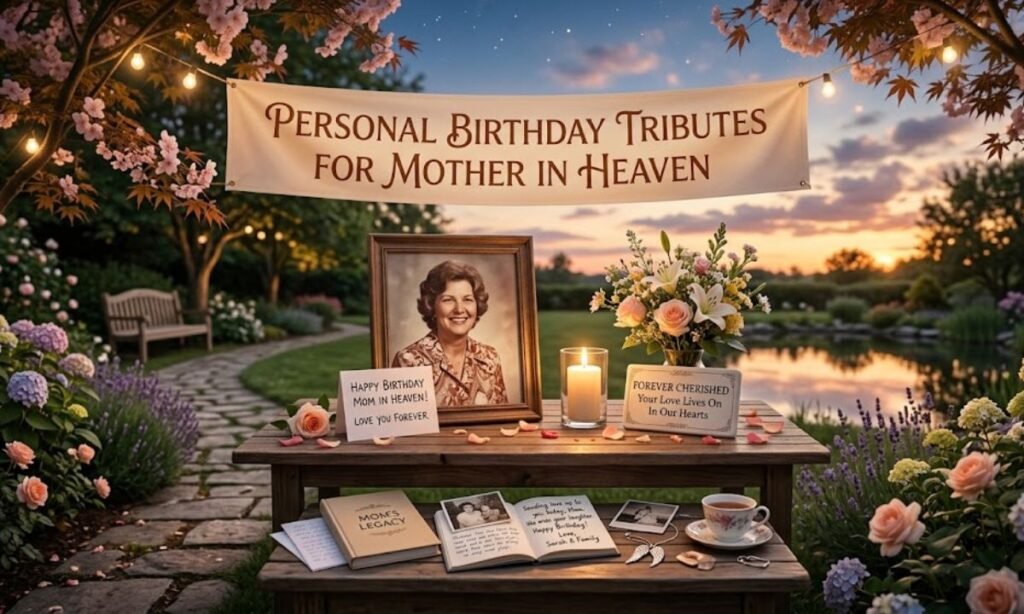Personal Birthday Tributes for Mother in Heaven