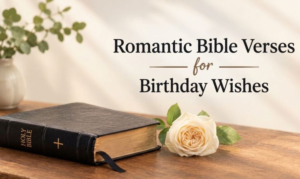 Romantic Bible Verses for Birthday Wishes