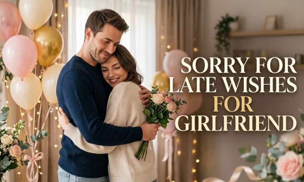 Sorry For Late Wishes for Girlfriend
