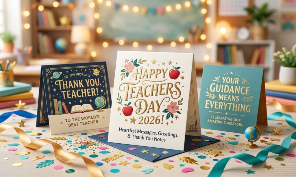 Teachers Day 2026 Card Messages
