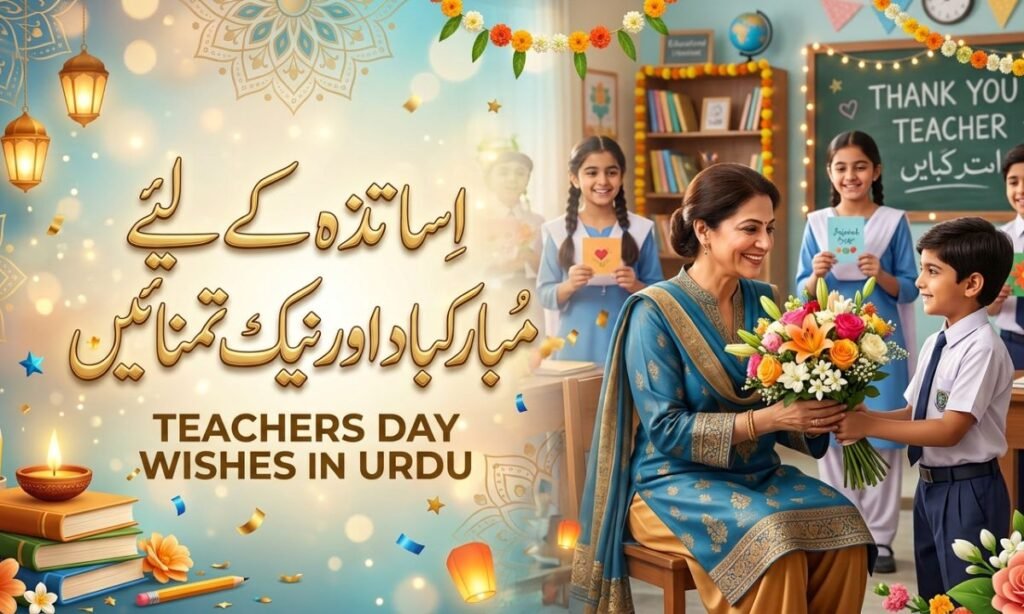 Teachers Day Wishes in Urdu