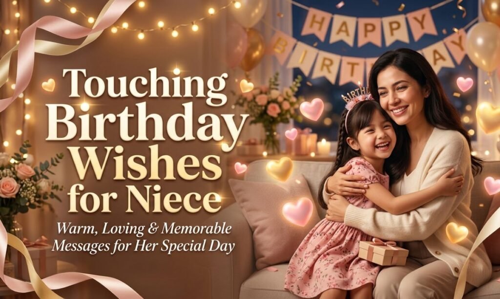 Touching Birthday Wishes for Niece